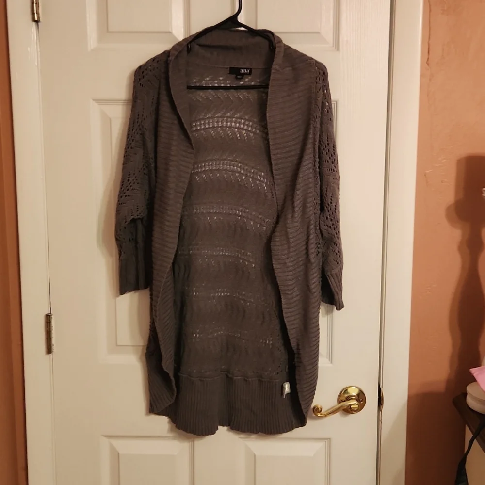 Long, 3/4 sleeve ANA light style cardigan - Picture 1 of 4